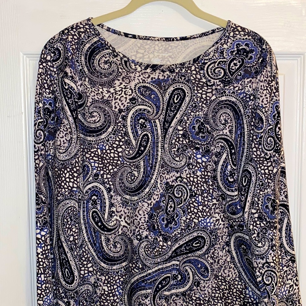 Kim Rogers SZ XL 100% cotton long sleeve.
